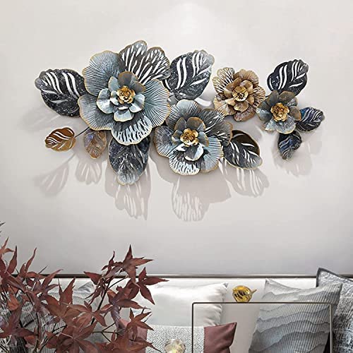 Modern Metal Art Decor Iron Wall Hanging Home Decoration Perfect for Living Room/Hotel/Restaurant/Bedroom/Drawing Room (Color : Multi)