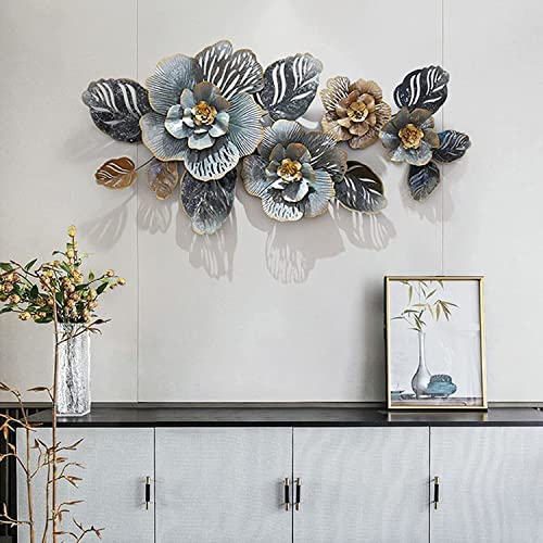 Modern Metal Art Decor Iron Wall Hanging Home Decoration Perfect for Living Room/Hotel/Restaurant/Bedroom/Drawing Room (Color : Multi)